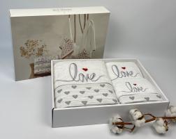 Полотенца Maison D'or 3шт Maylin Grey