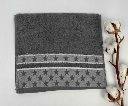 Полотенце Cottonize 30х50 cod119 Серый