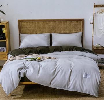 Постельное белье Colorful Home сатин 180х220 Solid Color Серый