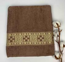 Полотенце Cottonize 70х140 cod112 Коричневый