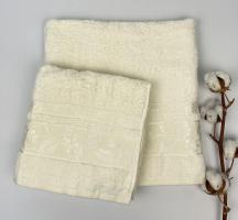Набор полотенец Cottonize 2 шт cod133 Молочный