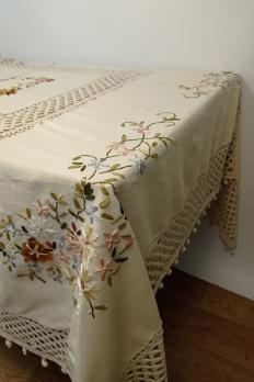 Скатертина Decor&Art 180х300 Linen Flowers