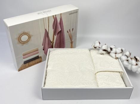 Рушники Maison D'or 3шт Garden Rose Ecru
