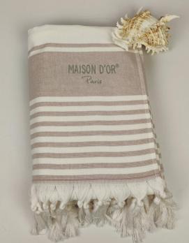 Полотенце Maison D'or Primavera 100x200 White-Lilac