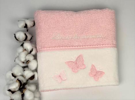 Полотенце Maison D'or Monique Butterfly 50x100 Pink