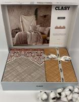 Постільна білизна CLASY ранфорс 200x220 см Urban V1 Orange