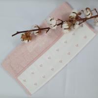 Полотенце Maison D'or Lavoine Hearts 85x150 Rose