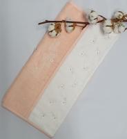 Полотенце Maison D'or Lavoine Flowers 50x100 Salmon
