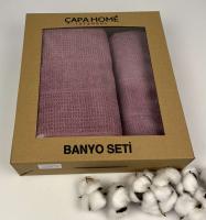 Набор полотенец 2шт Capa Home Фиолетовый