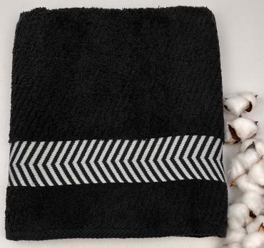 Полотенце Cottonize 70х140 cod411 Черный