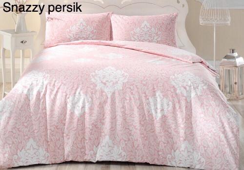 Постельное белье Altinbasak ранфорс 200x220 Snazzy Persik