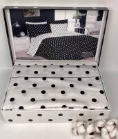 Постельное белье Maison D'or сатин 160х220 Sweet Dreams Dark Grey