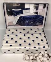 Постельное белье Maison D'or сатин 160х220 Sweet Dreams Navy