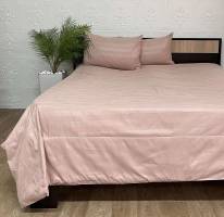 Набор постельного белья с летним одеялом Colorful Home 150х210 см Капучино