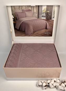 Набір покривало + постіль Maison D'or Pimenta 260x260 Lilac