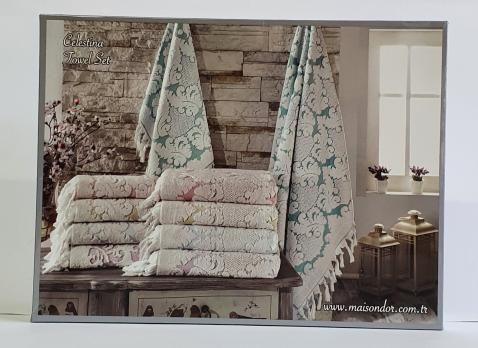 Полотенца Maison D'or 2шт Celestina Lilac