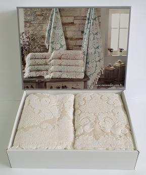 Полотенца Maison D'or 2шт Celestina Beige