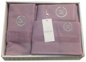 Рушники Maison D'or 3шт Bonni Bordeaux