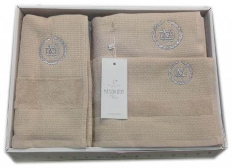 Рушники Maison D'or 3шт Bonni Beige