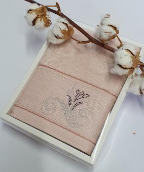 Рушник Maison D'or Bamboo 50x100 Flower Pink