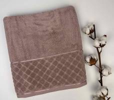 Рушник AE 70x140 Vip Romb Light purple