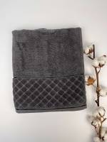Рушник AE 70x140 Vip Romb Black