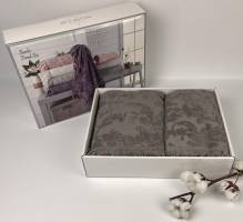 Рушники Maison D'or 2шт Sanda Light Grey