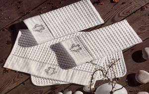 Рушники Maison D'or 3шт Brise-Apone 40x60 White