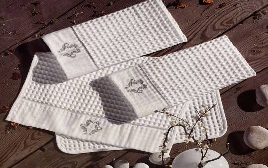 Рушники Maison D'or 3шт Brise-Apone 40x60 White
