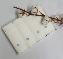 Полотенца Maison D'or 4шт Micro Love Set Blue