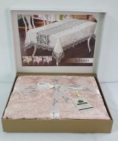 Скатерть Велюр Maison Royale 160x220 Sahaser Powder