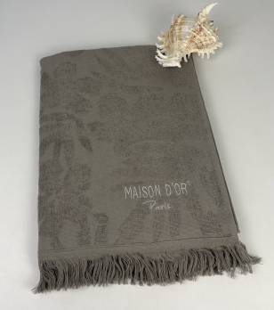 Рушник пляжний Maison D'or Hawaii 85x150 Light Grey