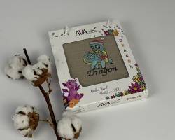 Вафельний рушник Ava Home Dragon 1