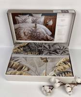 Постільна білизна Pupilla Collection сатин  200х220 Terra Bej
