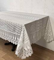 Скатертина Acme Tekstil 160x220 Yakamoz Krem PVS