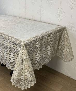 Скатертина Acme Tekstil 160x220 Defne Gold PVS
