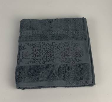 Рушник Philippus Bamboo 50х90 Arya Антрацит(E937)