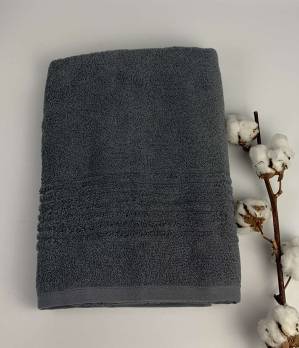 Рушник Philippus Collesium Cotton 70х140 Artemis Антрацит(ЕA121)
