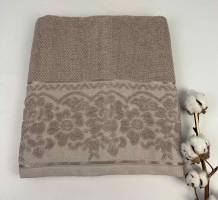 Рушник Philippus Lux Cotton 70х140 Clara Темно-бежевий(Е836)