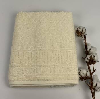 Рушник Philippus Platinum Cotton 70х140 Manila Молочний(E991)
