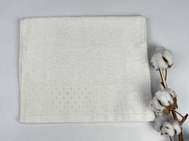 Рушник Two Dolphins Classic Cotton 30х50 Lenny Білий(Е784)