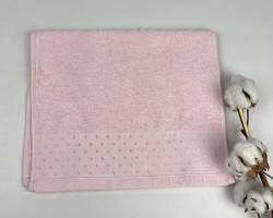 Рушник Two Dolphins Classic Cotton 30х50 Lenny Рожевий(Е784)