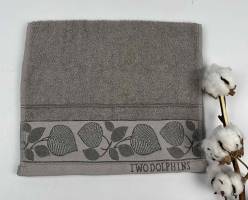 Рушник Two Dolphins Vip Cotton 30х50 Penza Темно-серий(A150)