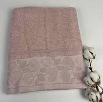 Рушник Two Dolphins Vip Cotton 70х140 Penza Рожевий(A150)