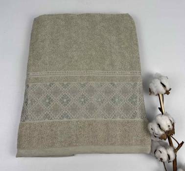 Рушник Two Dolphins Classic Cotton 70х140 Thema Капучино(A106)