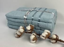 Набір рушників 4шт Cotton Life Блакитний