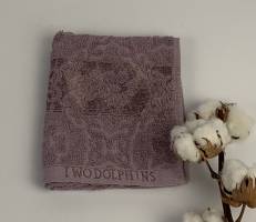 Рушник Two Dolphins Classic Cotton 30х50 Melissa Фіолетовий(E861)