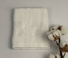 Рушник Two Dolphins Classic Cotton 30х50 Maira Білий(E856)