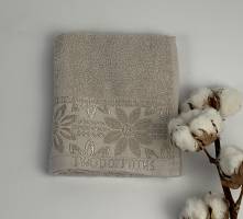 Рушник Two Dolphins Vip Cotton 30х50 Kaluga Бежевий(A152)