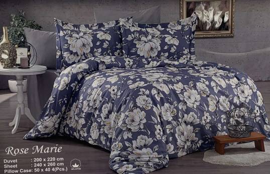 Постільна білизна AE сатин 200x220 см Rose Marie